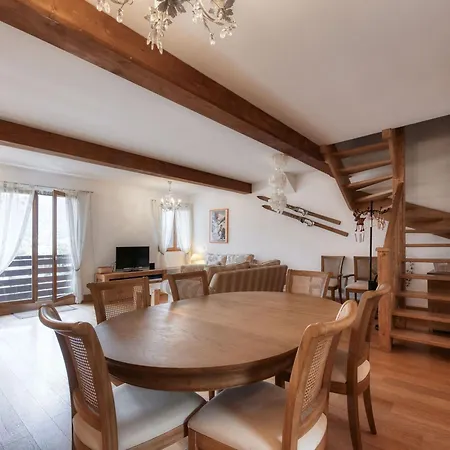 Duplex à Saint-gervais, 4 Chambres, 8 Pers, Parking Et Wifi - Fr-1-663-36 Appartement